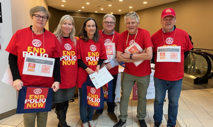 EndPolio aksjonen på Kolbotn